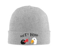 ORURYRTW Hat Warm Unisex Untitled Goose Game Noot Vs Honk Knitted caps for Women and Men Autumn and Winter Hats Casual Acrylic Hats