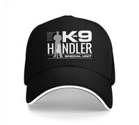 ORURYRTW Hats are Warm and Stylish K 9 Unit Police Dog Multicolor Hat Peaked Men's Cap K 9 Handler Personalized Visor Protection Hats Gift
