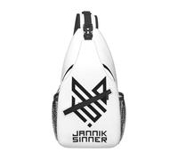 ORURYRTW Jannik-Sinner Merch Chest Bag Men Sling Crossbody Backpack Chest Bag Traveling Hiking Daypack Shoulder Bag