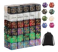 ORUZA 68 PCS MTG Dice Set, Keywords Life +1/-1 Counters Commander Buff Tokens Shield Counters with D20 Dice for MTG TCG Card Game Accessories