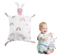 ORUZA Baby Comforters Blanket, Baby Comforters Rabbit Baby Blanket, Baby Comfort Blanket for Infant Toddler Newborn Boys and Girls