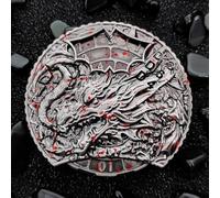 ORUZA DND Roulette Dice Spinner, 7-in-1 Bloodstains Dragon Metallic D&D Dice for Dungeons and Dragon RPG MTG Warhammer 40K Sci-Fi, War Theme Tabletop Games, Steampunk Theme Games
