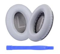 ORUZA Headphones Replacement Earpads for Bose Replacement Ear Pads for Bose Quietcomfort Ear Pads Noise Isolation Foam Earpads for Bose Quiet Comfort QC35 and Quiet Comfort QC35 II (Grey)