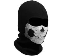 ORUZA Skull Balaclava Ghost Mask Full Face Ghosts Balaclava Bike Motorcycle Skateboard Ski Cosplay Costume Black