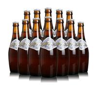 Orval Belgian Trappist Ale 330ml Bottles Case of 12 6.2% ABV Abbey Ale Dry Hopped Belgian Beer Complex Craft Ale Alcohol Gift Set for Men Birthday