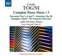 Orvieto/Bongelli - Togni: Complete Piano Music 3