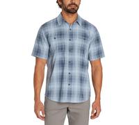 Orvis Men's UPF 30 Relaxed Fit Quick-Dry Short Sleeve Woven, Blue, XL
