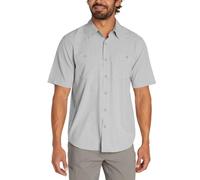 Orvis Men's UPF 30 Relaxed Fit Quick-Dry Short Sleeve Woven, Gray, Large