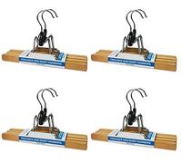 Orwell 4 x Trouser & Skirt Clamp Hanger 2 Pack