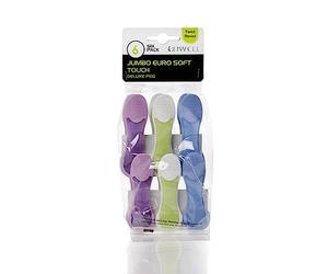 Orwell Jumbo Soft Touch Deluxe Euro Pegs 6pk