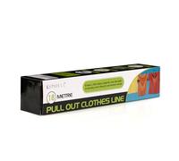 Orwell Pull Out Over Bath Airer 18m | Wall Mounted Indoor Laundry Drying Extendable Clothes Line