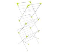 Orwell Triple X Clothes Airer | Foldable Clothes Drying Rack | Clothes Horse with Height-Adjustable Wings | Free-Standing Laundry Dryer Rack | Indoor and Outdoor Use