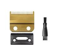 ORWXLIUDI Professional 2-Hole Stagger Tooth Replacement Blades Set #2161 | Compatible with Wahl，5 Star Series Cordless Clipper(Gold 1Pack)