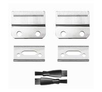 ORWXLIUDI Professional 2-Hole Stagger Tooth Replacement Blades Set #2161 | Compatible with Wahl，5 Star Series Cordless Clipper(Silver 2Pack)