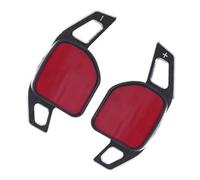 ORXADAGWC Compatible With A1 A3 A4 A5 A6 A7 A8 Q5 Q7 For TT R8 2012 Car Steering Wheel Shift Paddles Extension Aluminum Paddle Shifter Extension(Black)