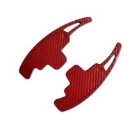 ORXADAGWC Compatible with Benz A E V-Class GLC GLS SL SLC 2016 2017 2018 B C-Class 2015 2016 2017 2018 Car Steering Wheel Paddle Shifters Shift Paddle Paddle Shifter Extension(Red Carbon Fiber)