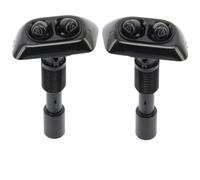 ORXADAGWC Compatible With For 7 Series E38 1994 1995 1996 1997 1998 1999 2000 2001 Headlight Headlamp Washer Sprayer Nozzle 61678370559 61678370560 Headlamp Washer Nozzle(Black,2PCS)
