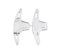 ORXADAGWC Compatible With Kia K5 For Optima 2016 2017 Car Aluminum Steering Wheel Shift Paddle Extension Accessory Gear Shift Paddles Paddle Shifter Extension(Silver)