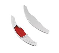 ORXADAGWC Shift Paddle Compatible with Accord Euro 8th Gen 2008 2009 2010 2011 2012 for Odyssey 4th Gen Car Steering Wheel Shift Paddle Shifter Extension Stickers(Silver)