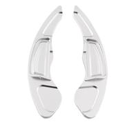 ORXADAGWC Shift Paddle Compatible with Civic G8 8th Fd6 2006 2007 2008 2009 2010 Car Steering Wheel Shift Paddles Shifter Extension Steering Wheel Paddle Shifter(Silver)