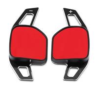 ORXADAGWC Shift Paddle Compatible with Seat for Leon 5F for FR 2013-2023 for Alhambra for Ateca 2016-2023 Car Steering Wheel Shift Paddle Shifter Extension Sticker(Black)