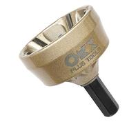 ORXPLUS TOOLS Deburring External Chamfer Tool, Tungsten Blade, Drill Bit, Remove Burrs - Fits 1/2"-1 3/8" (13mm-35mm)
