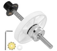 ORXPLUS Tools Inside Pipe Cutter Set with Quick Adjustable Depth Gauge and Diamond Grit Cutting Wheel, for PVC, Plastic, Board, Aluminum