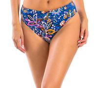ORY Womens high waisted bikini bottom W231357 - Blue polyamide - Size 2XL