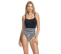 ORY Womens Swimsuit with straight neckline W231581 woman - Black Polyamide - Size 40C