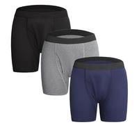 Orykas Mens Incontinence Underwear, Octipa Mens Incontinence Underwear, Comfortable, Breathable and Washable (3pcs, XXL)