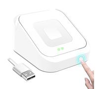 Oryuzi Dock Compatible with Square Reader 2nd Generation, Square Card Reader Stand Holder, Anti-Sleep Button, One Click to Turn On, White