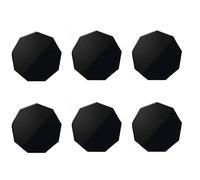 Oryven 6Pcs Dash Cam Adhesive Mount Pads Replacement | Metal Adhesive Plates, For Garmin Low-Profile Magnetic Mount, Windshield Sticky Pads, Compatible with Dash Cam Accessories