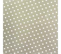ORYX 5544011 Oilcloth Tablecloth Round Dots Beige Waterproof Stain-Resistant PVC Diameter 140 cm Indoor and Outdoor Use, Plastic, Multi-Coloured