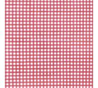 ORYX 5544055 Rectangular Oilcloth Tablecloth Red Squares Waterproof Stain-Resistant PVC 140 cm x 20 Metres Trimmable Roll Indoor and Outdoor Plastic Multi-Coloured