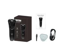 oryzom Electric Shaver V1 Pro - Ultra-Precise 4D Blades and Integrated Trimmer for a Close and Comfortable Shave，Equipped with a pop-up Trimmer, Fast Charging, and Long Battery Life