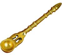Orzaa Handicraft Pure Brass Havan Spoon for Hawan Kund Samagri, Puja Ghee Chamach
