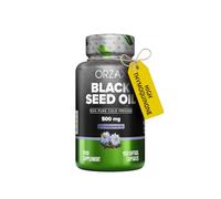 ORZAX Black Seed Oil Cold Pressed 100% Pure | Non-GMO - Rich in Omega 3 6 9 & Thymoquinone | Black Cumin Nigella Sativa Oil for Immune Support, Hair, Skin, Face (500 mg - 150 Softgel Capsules)