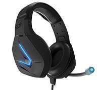 Orzly Gaming Headset for PC and Gaming Consoles PS5, PS4, XBOX SERIES X | S, XBOX ONE, Nintendo Switch & Google Stadia Stereo sound with noise cancelling mic - Hornet RXH-20 Abyss Edition