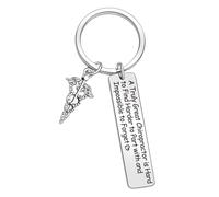 ORZOESD Chiropractor Gift Chiropractic Jewelry Spine Specialist Keychain Chiropractic Student Gift Massage Therapist Jewelry Chiropractor Occupation Gift Chiropractic School Jewelry