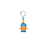 OS Children's Mainzelmännchen Conni Figurine Keychain, Colorful, 5 x 3 cm, with Metal Ring
