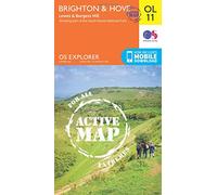 OS Explorer ACTIVE OL11 Brighton & Hove