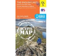 OS Explorer ACTIVE OL5 The English Lakes North Eastern area: OL 05 (OS Explorer Map Active)