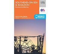 OS Explorer Map (175) Southend-on-Sea & Basildon by Ordnance Survey (2015-09-16)