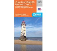 OS Explorer Map (265) Clwydian Range, Prestatyn, Mold and Ruthin by Ordnance Survey (2015-09-16)