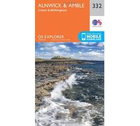 OS Explorer Map (332) Alnwick and Amble, Craster and Whittingham by Ordnance Survey (2015-09-16)