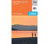 OS Explorer Map (356) Kintyre South by Ordnance Survey (2015-09-16)