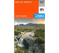 OS Explorer Map 361 Isle of Arran OS Explorer Paper Map