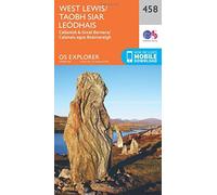 OS Explorer Map (458) West Lewis/Taobh Siar Leodhais by Ordnance Survey (2015-09-16)