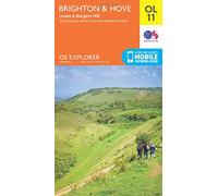 OS Explorer OL11 Brighton & Hove (OS Explorer Map)