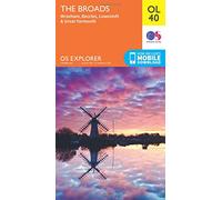 OS Explorer OL40 The Broads (OS Explorer Map)